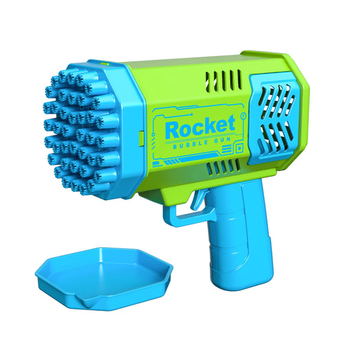 One Pack Of Children's 40 Holes Rocket Launcher Handheld Portable