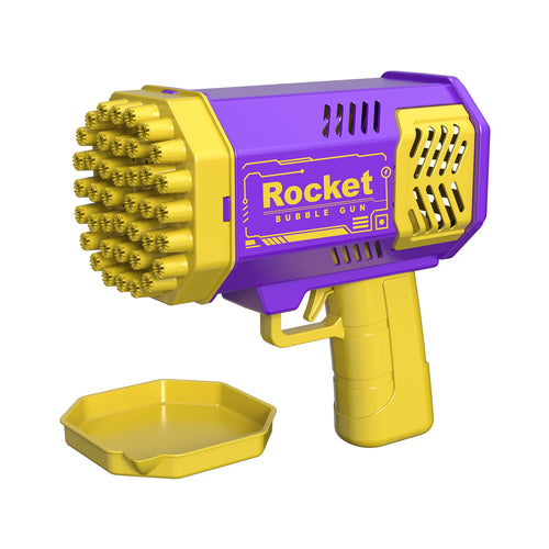 One Pack Of Children's 40 Holes Rocket Launcher Handheld Portable